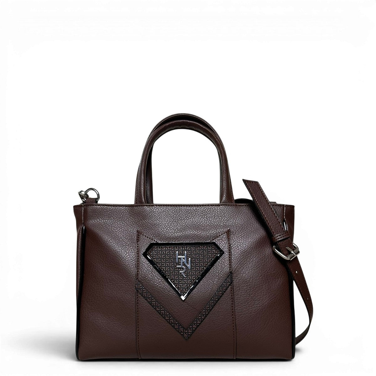 Γυναικεία Τσάντα Ώμου tote Tie Καφέ Hunter