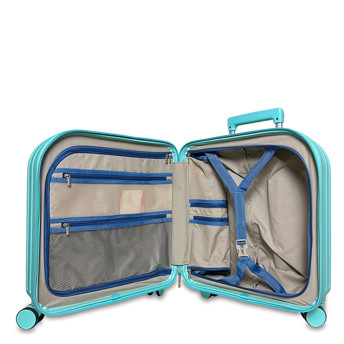 Βαλίτσα Καμπίνας PC Tinos Τυρκουάζ