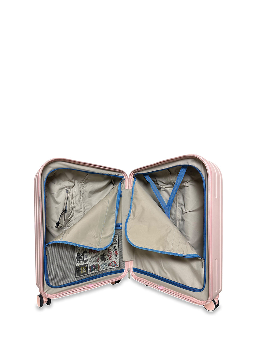 Βαλίτσα Μεσαία PC Tinos Ροζ