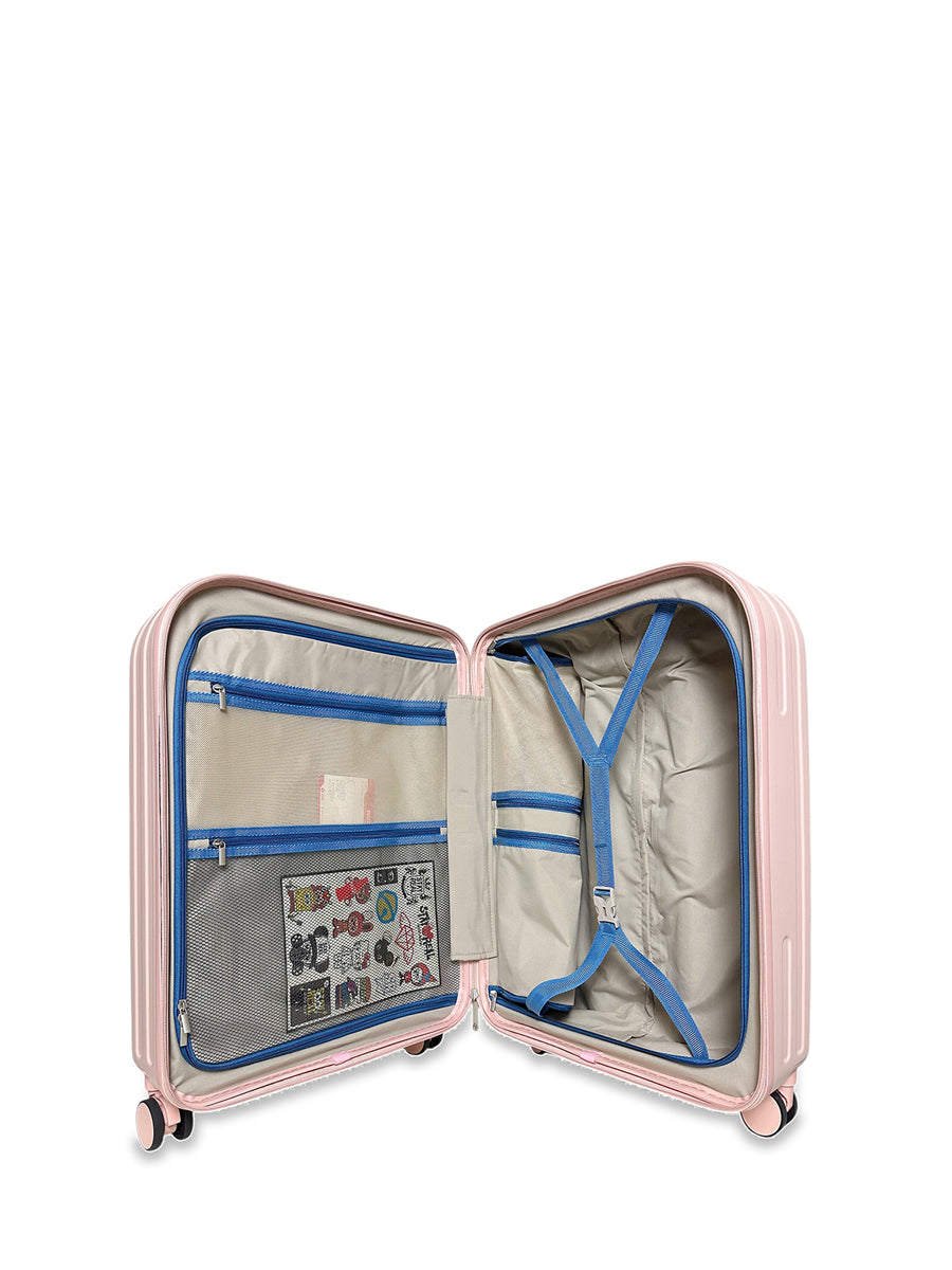 Βαλίτσα Μεσαία PC Tinos Ροζ