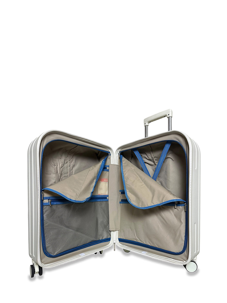 Βαλίτσα Μεσαία PC Tinos Λευκό