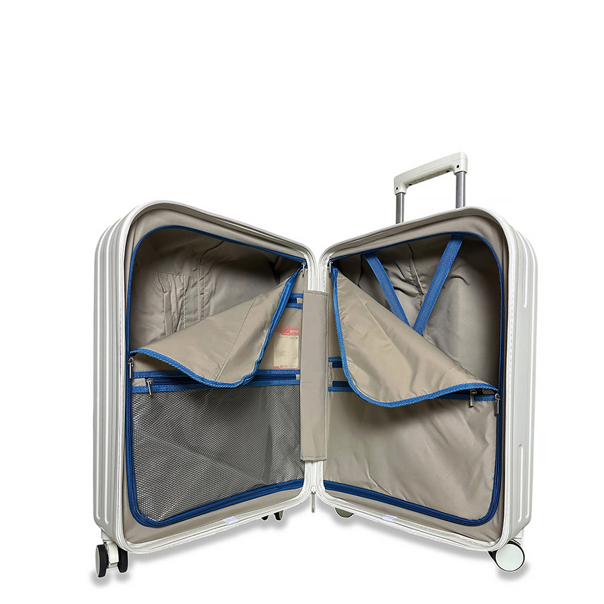 Βαλίτσα Μεσαία PC Tinos Λευκό