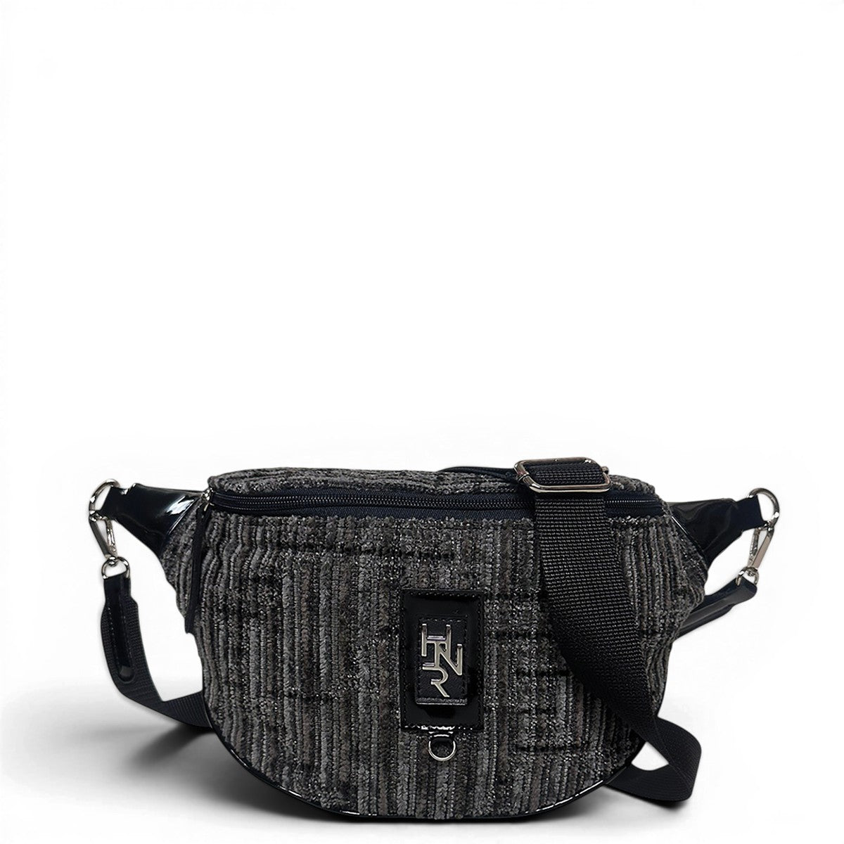 Γυναικεία Τσάντα Μέσης crossbody Velvet Μαύρο Hunter