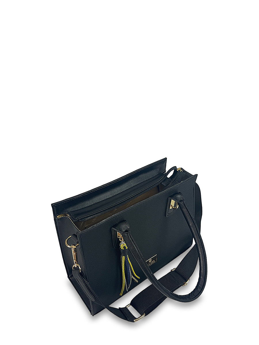 Γυναικεία τσάντα ώμου strict Venezia Μαύρο