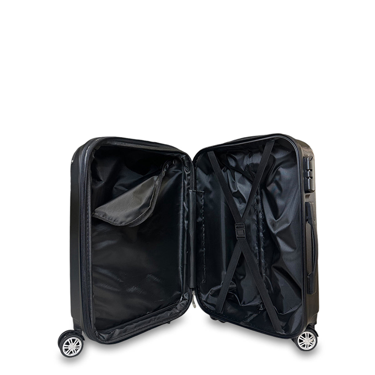 Βαλίτσα καμπίνας ABS Zante Μαύρο