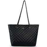 Γυναικεία τσάντα ώμου δερμάτινη Μαύρο