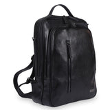 Δερμάτινο σακίδιο πλάτης Μαύρο