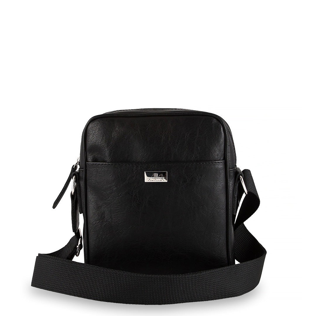 Τσάντα ανδρική χιαστί Μαύρη