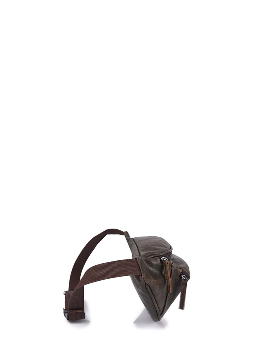 Ανδρική τσάντα μέσης Καφέ