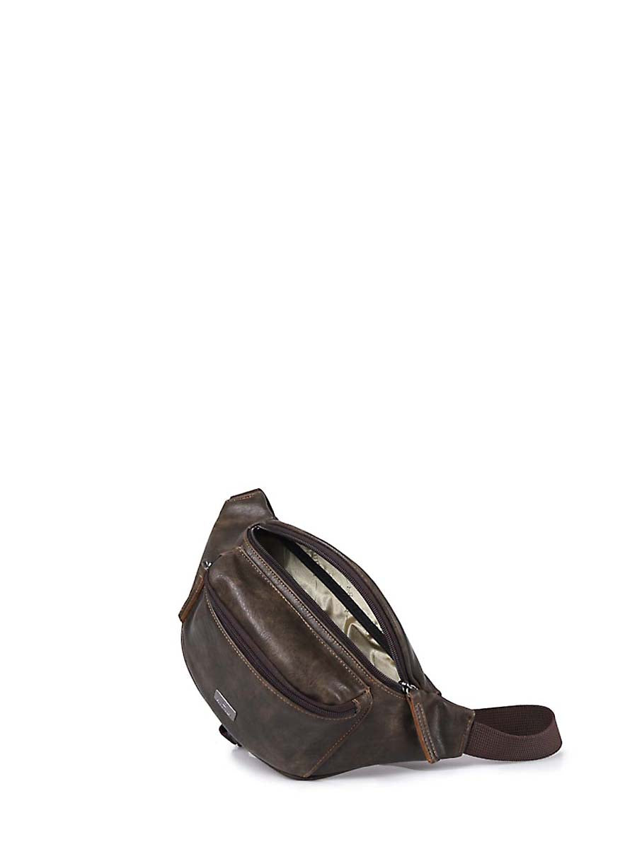 Ανδρική τσάντα μέσης Καφέ