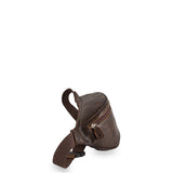 Τσάντα ανδρική μέσης Καφέ