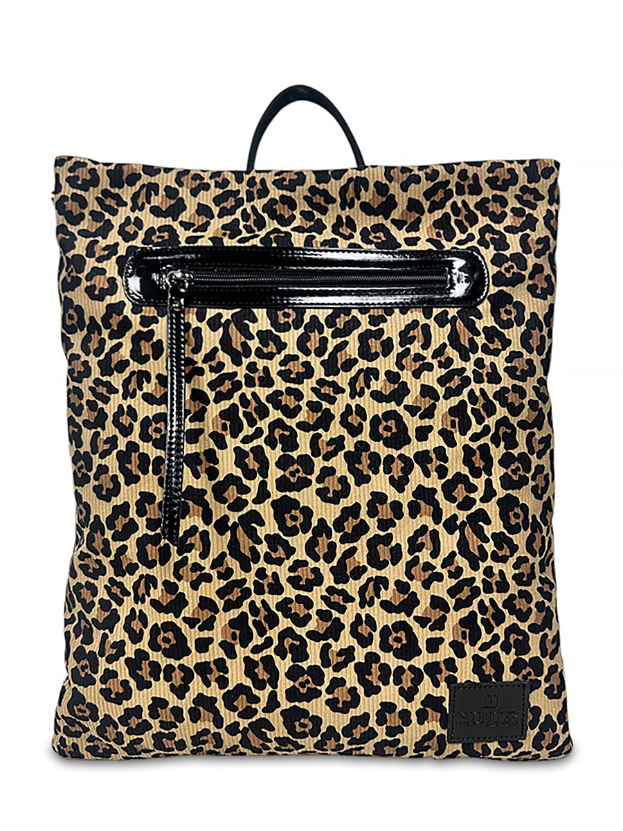 Γυναικεία τσάντα πλάτης Leopard