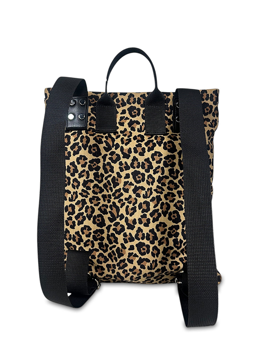 Γυναικεία τσάντα πλάτης Leopard