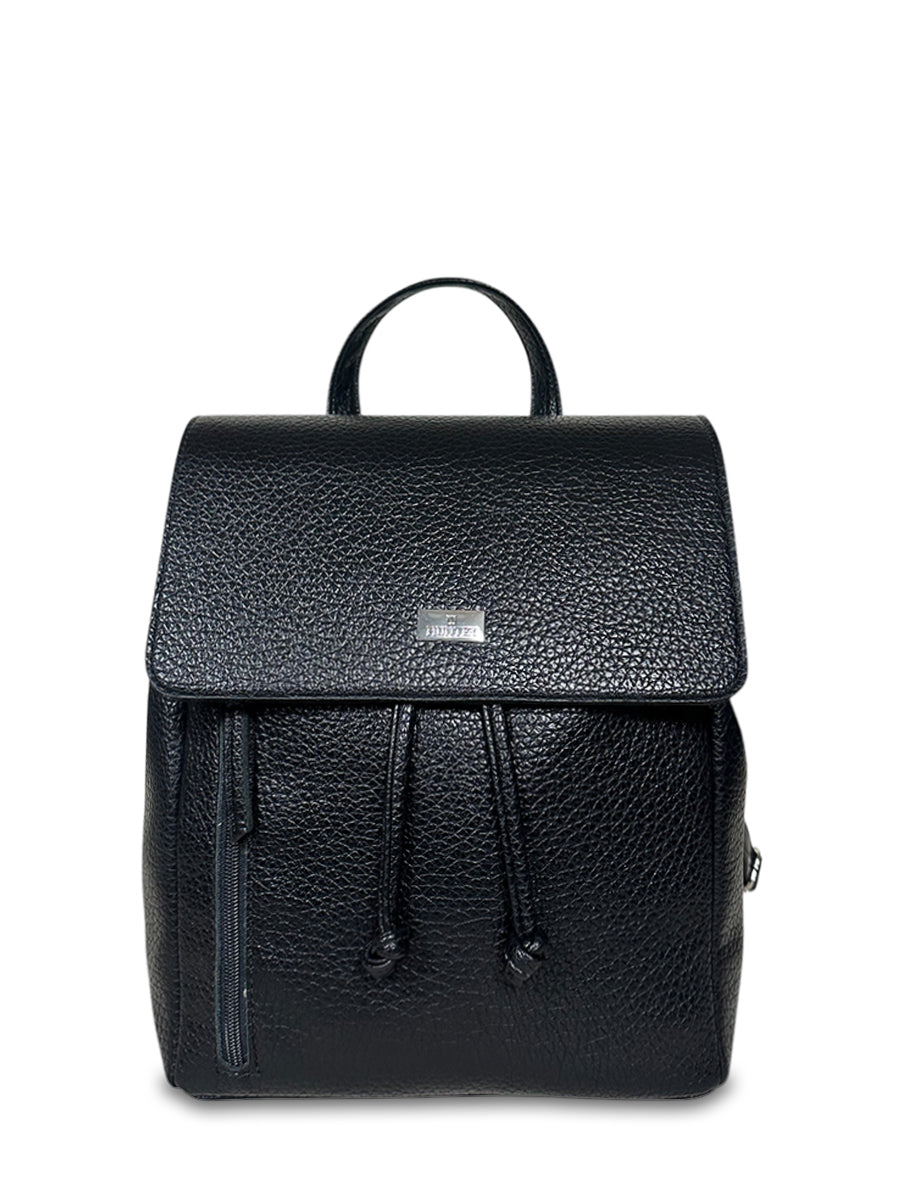 Γυναικεία τσάντα πλάτης bucket Μαύρη