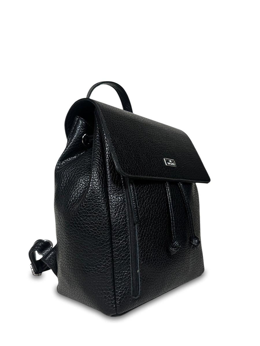 Γυναικεία τσάντα πλάτης bucket Μαύρη