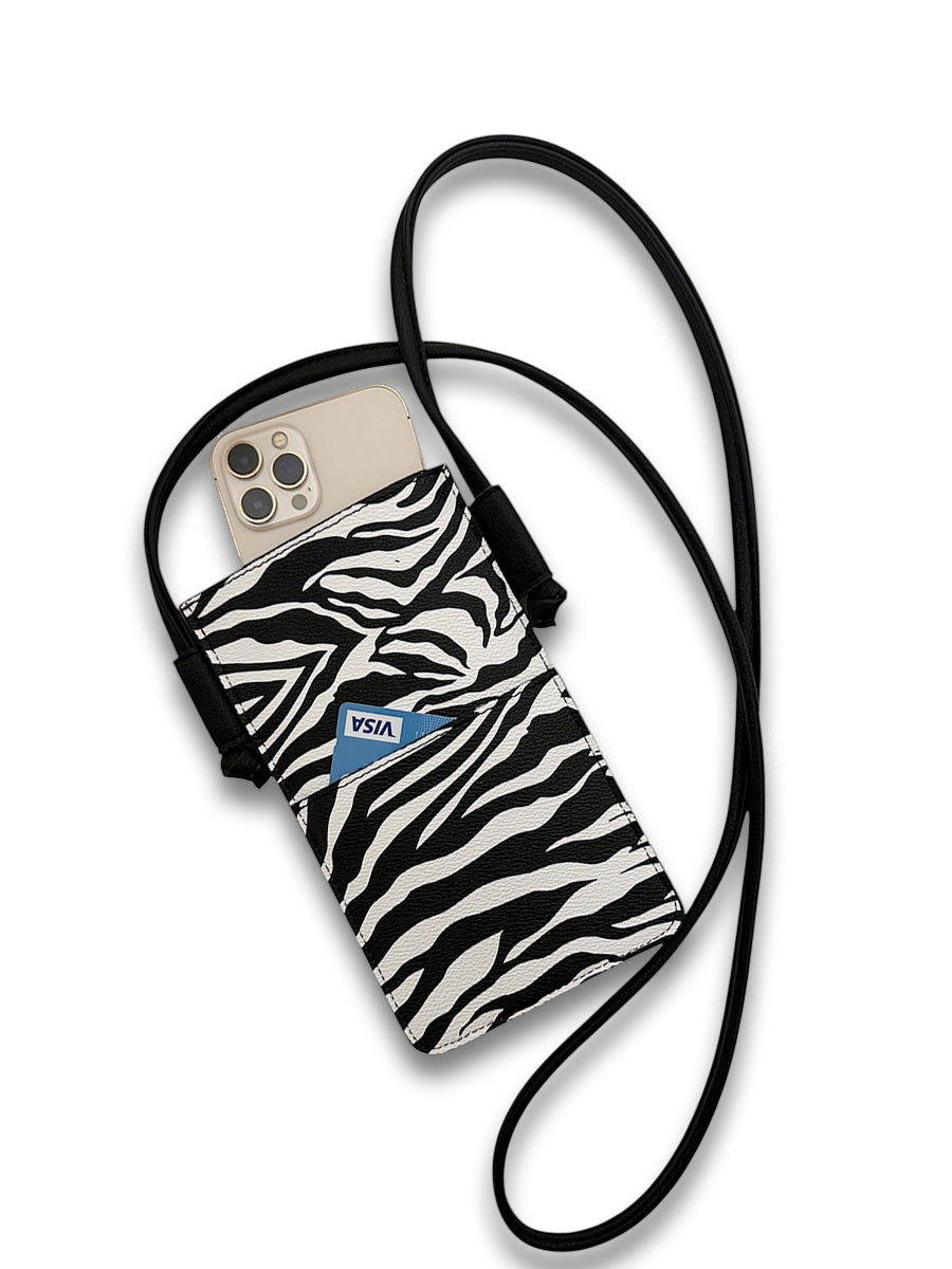 Θήκη Κινητού Ζέβρα Λευκό