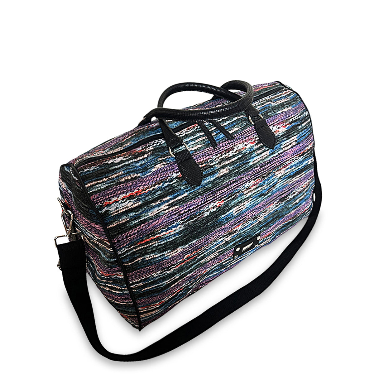 Σακ-βουαγιάζ vintage μεγάλο Μπλε