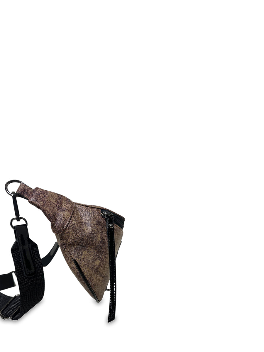 Γυναικεία τσάντα μέσης Coffee Καφέ