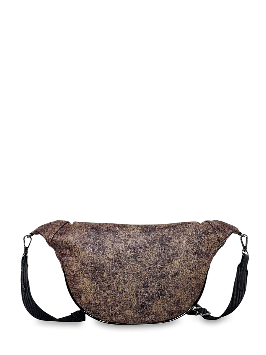 Γυναικεία τσάντα μέσης Coffee Καφέ