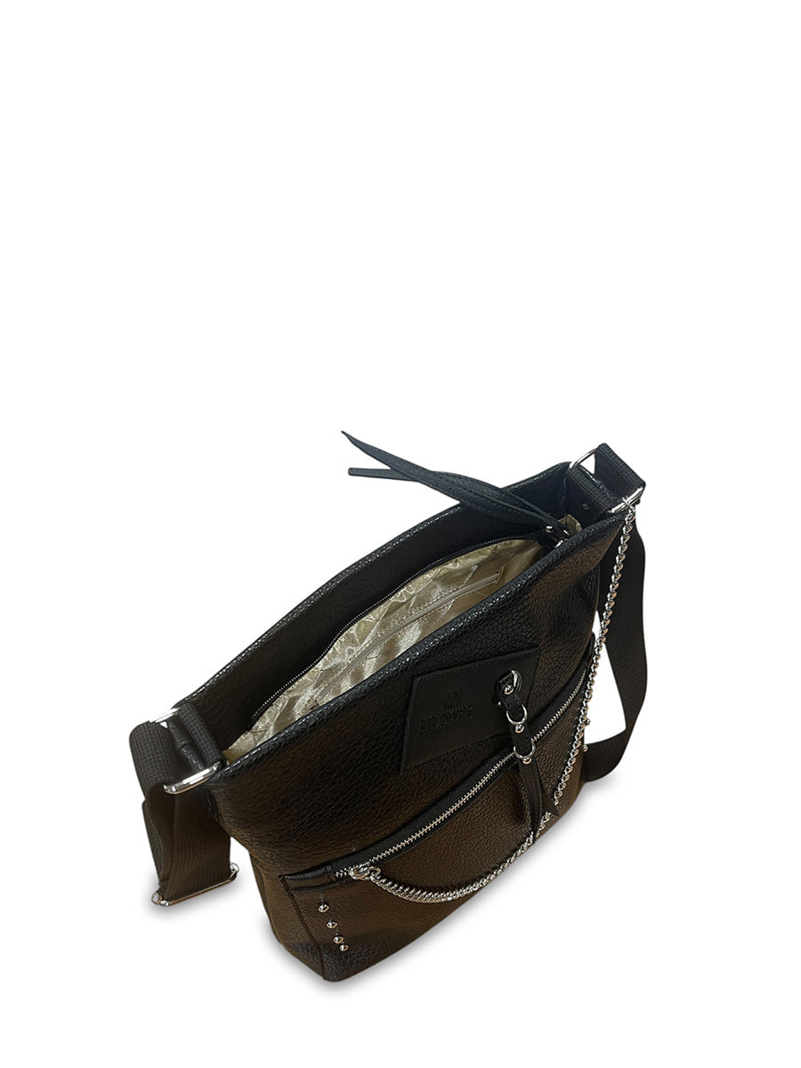 Γυναικεία τσάντα χιαστί Rock Μαύρο