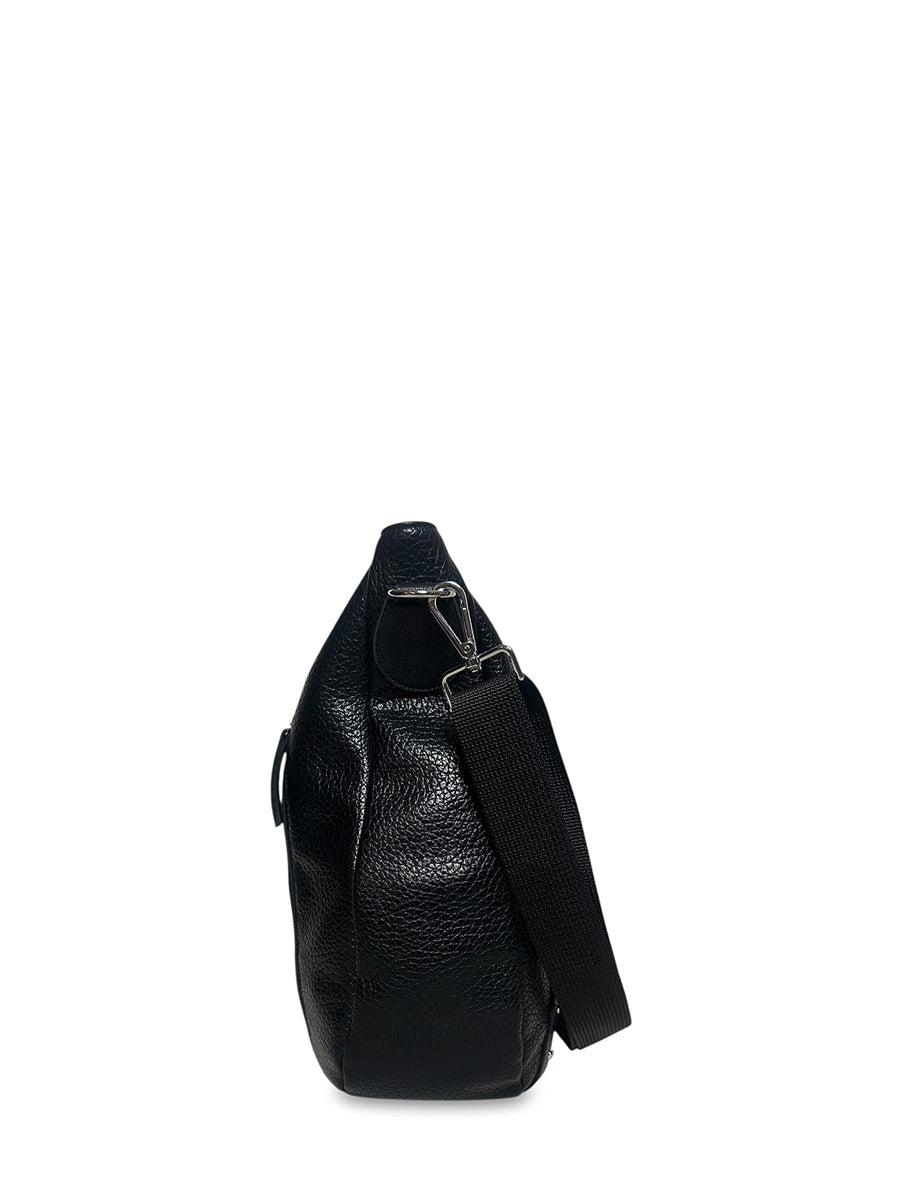 Γυναικεία τσάντα ώμου hobo Rock Μαύρο