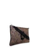 Γυναικεία τσάντα χειρός pouch Coffee Καφέ