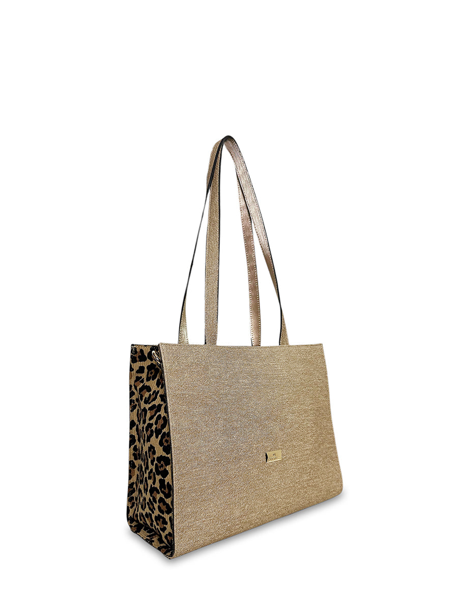 Γυναικεία τσάντα ώμου Panther Κάμελ