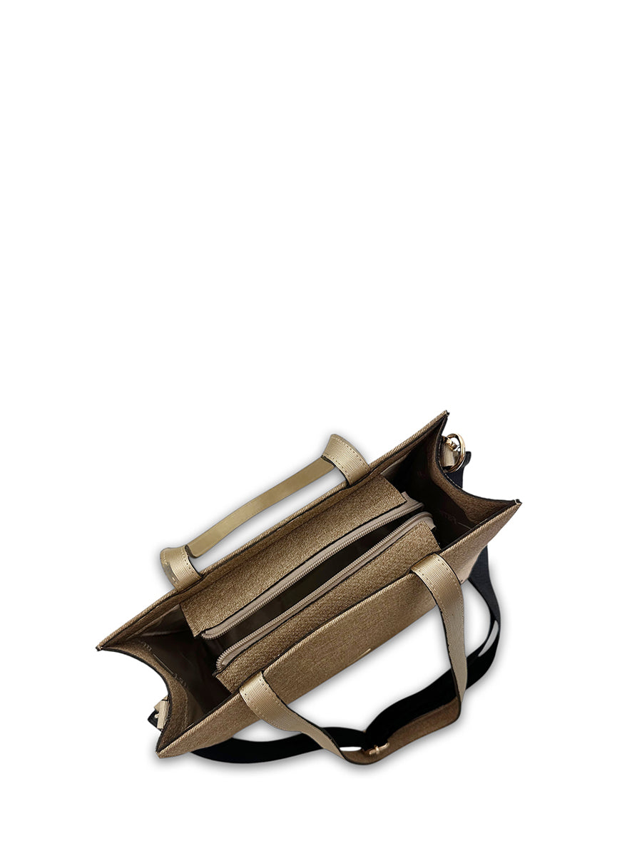 Γυναικεία τσάντα ώμου Panther Κάμελ